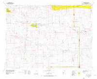 Killdeer 1974 topographic map preview