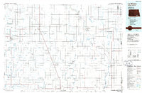 La Moure topographic map thumbnail