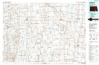 La Moure 1986 topographic map thumbnail