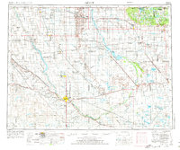 Minot 1954 topographic map thumbnail