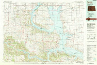 Parshall 1982 topographic map thumbnail