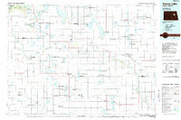 Stump Lake topographic map thumbnail