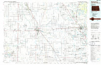 Wahpeton 1985 topographic map thumbnail