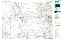 Wahpeton 1985 topographic map thumbnail