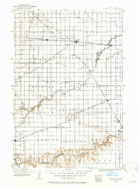 Casselton 1895 topographic map thumbnail