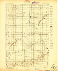 Casselton 1897 topographic map thumbnail