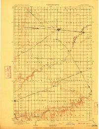 Casselton 1897 topographic map thumbnail