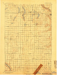 Eckelson 1897 topographic map thumbnail