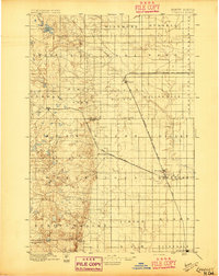 Edgeley 1896 topographic map thumbnail
