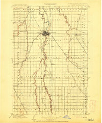 Fargo 1897 topographic map thumbnail
