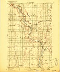 La Moure 1918 topographic map thumbnail
