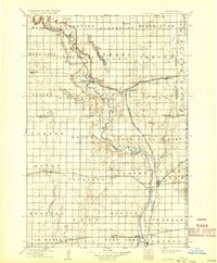 La Moure 1918 topographic map thumbnail