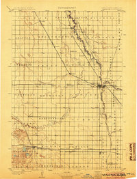Wahpeton 1904 topographic map thumbnail