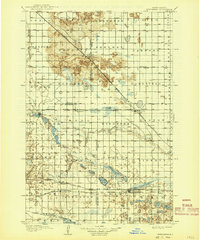 Wyndmere 1907 topographic map thumbnail