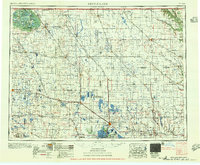 Devils Lake 1956 topographic map thumbnail