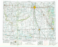 Fargo 1953 topographic map thumbnail