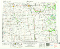 Grand Forks 1952 topographic map thumbnail