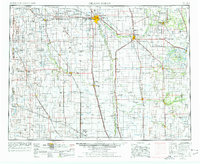 Grand Forks 1952 topographic map thumbnail