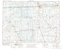 Jamestown 1953 topographic map thumbnail