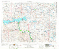 McClusky 1954 topographic map thumbnail