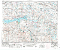 McClusky 1954 topographic map thumbnail