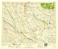 Minot 1958 topographic map thumbnail
