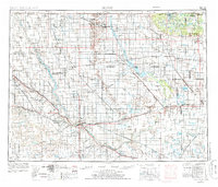 Minot 1954 topographic map thumbnail