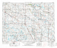 New Rockford 1952 topographic map thumbnail