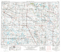 New Rockford 1952 topographic map thumbnail