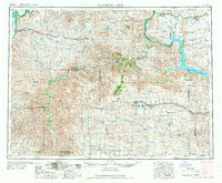 Watford City 1967 topographic map thumbnail