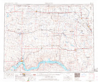 Williston 1953 topographic map thumbnail