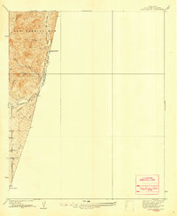 Evey Canyon topographic map thumbnail