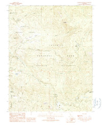 Ackerson Mountain 1990 topographic map thumbnail