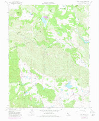Aetna Springs 1958 topographic map thumbnail