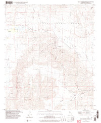 Agua Caliente Springs 1997 topographic map thumbnail