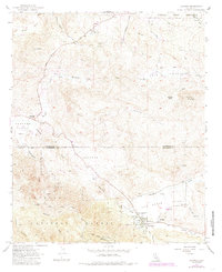 Aguanga 1954 topographic map thumbnail
