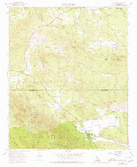 Aguanga 1954 topographic map thumbnail