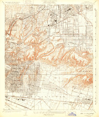 Alhambra 1926 topographic map thumbnail