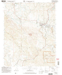 Ahwahnee 2004 topographic map thumbnail