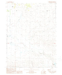 Al Shinn Canyon 1989 topographic map thumbnail
