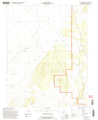 Alameda Well 1994 topographic map thumbnail