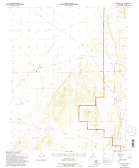 Alameda Well 1994 topographic map thumbnail
