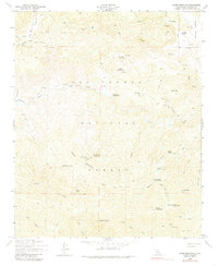 Alamo Mountain 1958 topographic map thumbnail