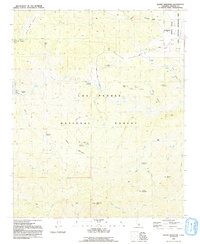 Alamo Mountain 1991 topographic map thumbnail