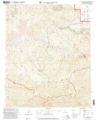 Alamo Mountain 1995 topographic map thumbnail