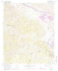 Alberhill 1954 topographic map thumbnail