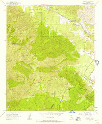 Alberhill 1954 topographic map thumbnail