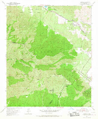 Alberhill 1954 topographic map thumbnail