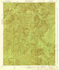 Alder Creek 1941 topographic map thumbnail