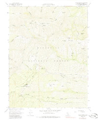 Alder Springs 1967 topographic map thumbnail